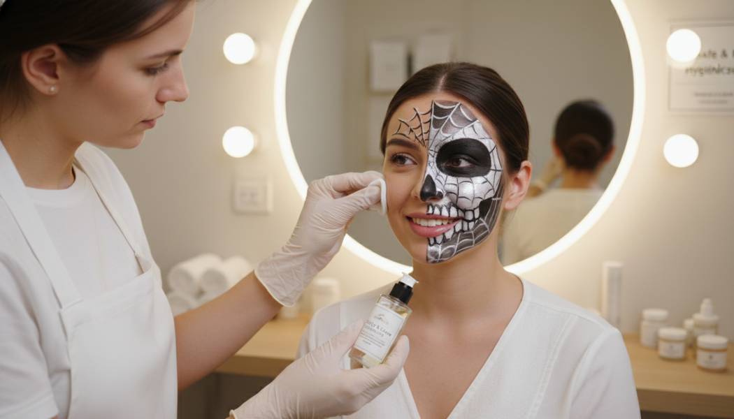 Dịch Vụ Vẽ Mặt Halloween Tại Quận 9. Ảnh 5
